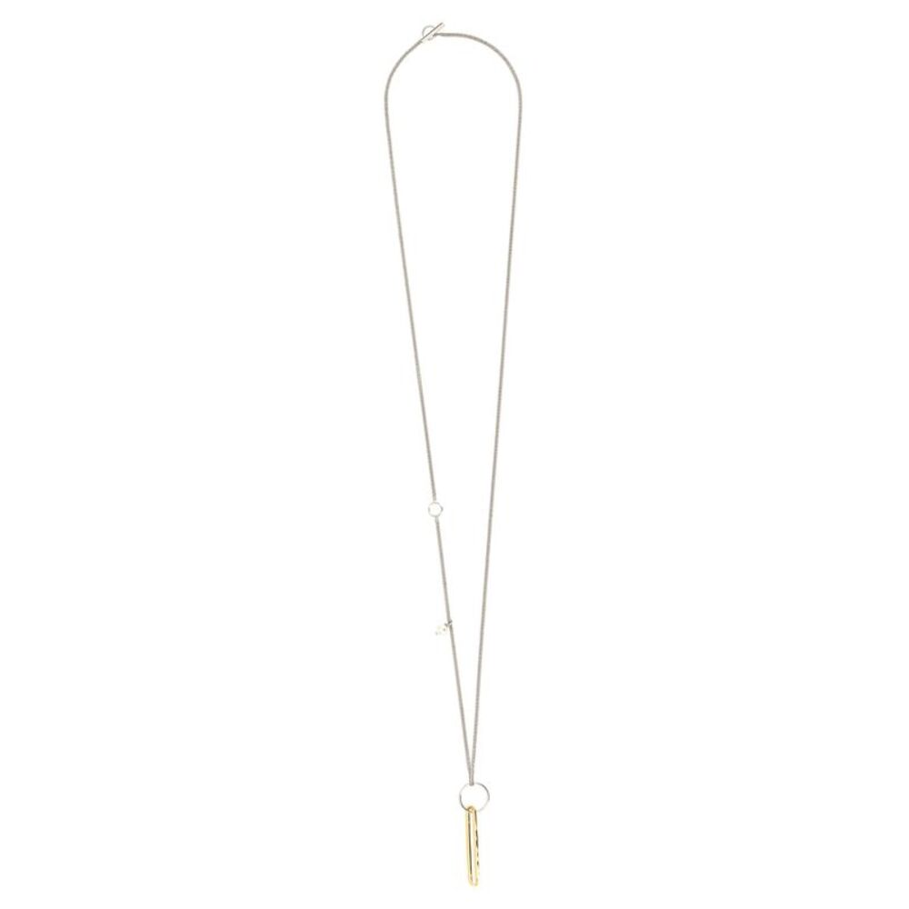Jil Sander Gold Brass Women's Necklace